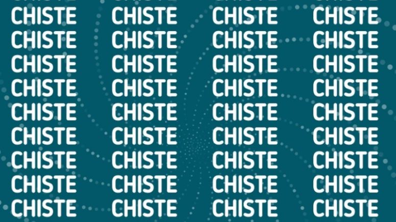 Solo una persona muy inteligente puede encontrar la palabra 'Chisme' en menos de 5 segundos