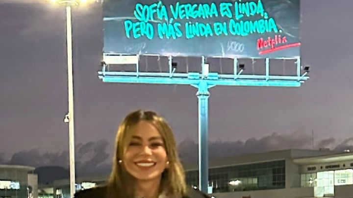 Así de increíble fue el recibimiento de Sofía Vergara en Bogotá