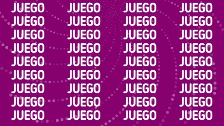 Trata de no perder la cabeza antes de encontrar la palabra 'Fuego' en menos de 5 segundos