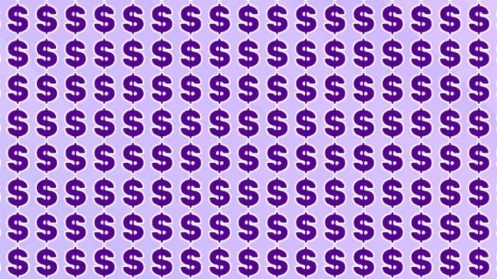 Solo alguien muy eficaz puede encontrar la letra 'S' en menos de 5 segundos