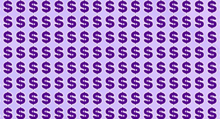 Solo alguien muy eficaz puede encontrar la letra 'S' en menos de 5 segundos