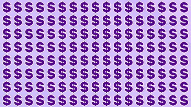 Solo alguien muy eficaz puede encontrar la letra 'S' en menos de 5 segundos