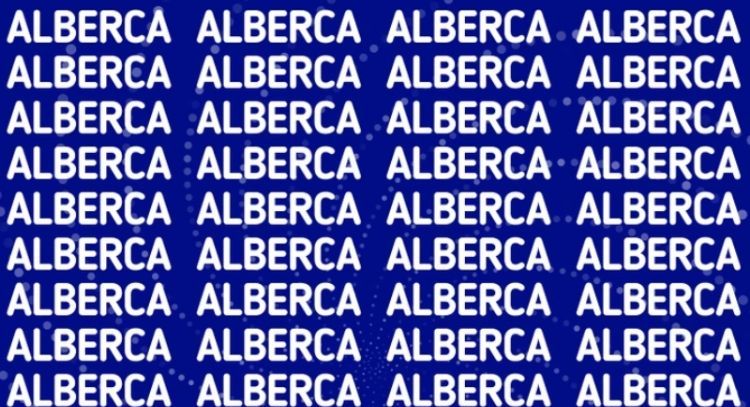 Solo la mente de un genio puede encontrar la palabra 'Alberga' en menos de 5 segundos