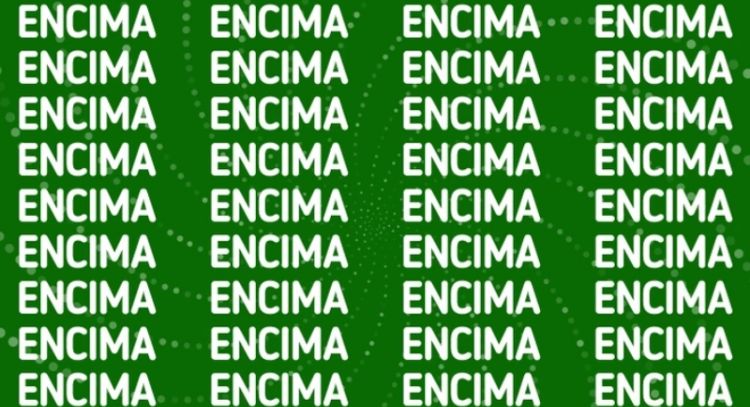 Solo una mente muy ágil puede encontrar la palabra 'Enzima' en menos de 5 segundos