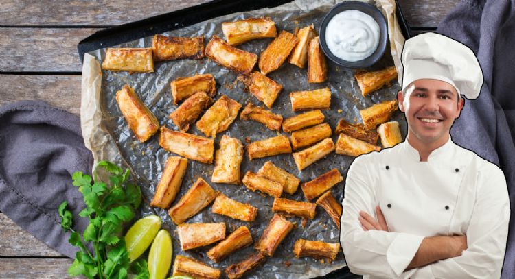 Chips de yuca al horno, cómo hacer esta sencilla receta con solo 3 ingredientes