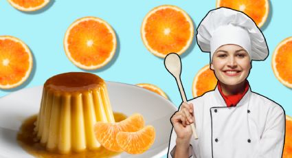 Flan de mandarina, aprende a hacer este delicioso postre con solo 5 ingredientes