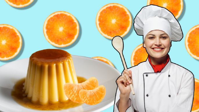 Flan de mandarina, aprende a hacer este delicioso postre con solo 5 ingredientes