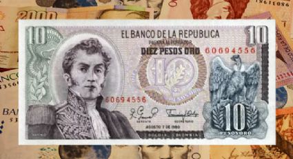 Entregan hasta 2000 dólares por este antiguo y codiciado billete colombiano de 10 pesos oro