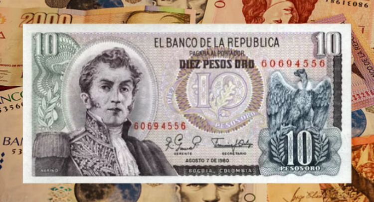 Entregan hasta 2000 dólares por este antiguo y codiciado billete colombiano de 10 pesos oro