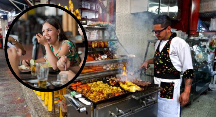 Toma asiento antes de conocer cuánto cuesta comer en la Plaza de Paloquemao en Bogotá