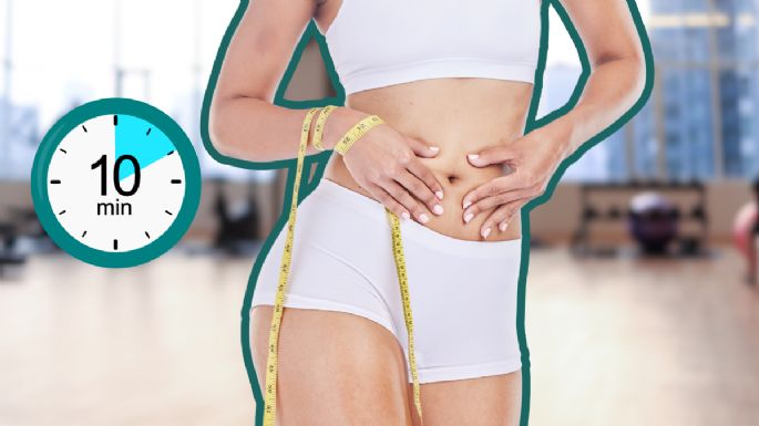 No más excusas: consigue un abdomen plano con esta rutina de 10 minutos