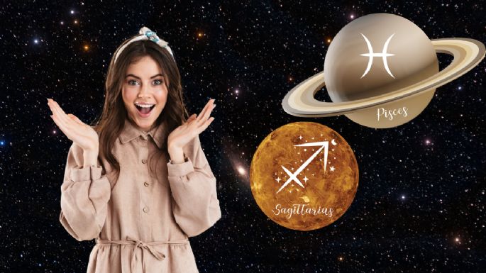 Los 5 signos que recibirán ayuda divina gracias a Venus en Sagitario cuadratura Saturno en Piscis