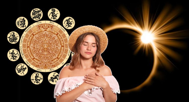 Los 3 signos que serán bendecidos tras el Eclipse Solar, según el horóscopo maya