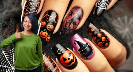 5 diseños de uñas rápidos y fáciles para lucir en Halloween que te tomarán muy poco tiempo