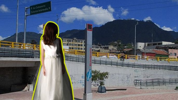 Halloween: el extraño caso de la niña fantasma que aparece en la estación Transmilenio