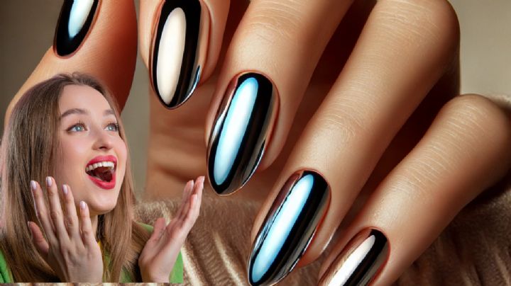 4 diseños de uñas con efecto espejo que revolucionan las redes