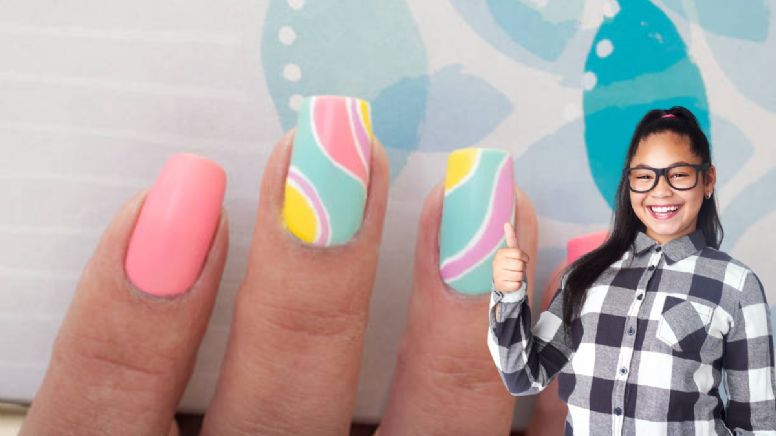 Swirl nails: qué son y cómo hacerlas paso a paso
