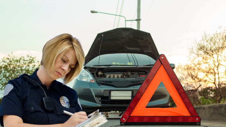 Toma aire antes de conocer cuál es el valor de la multa por no llevar el kit de carretera completo