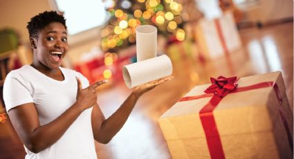 Los tubos no los tires más: cómo crear adornos navideños con el cartón del papel higiénico