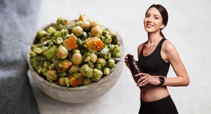 Ensalada de garbanzos y aguacate, aprende a hacer esta sencilla receta ideal para comer sin culpa