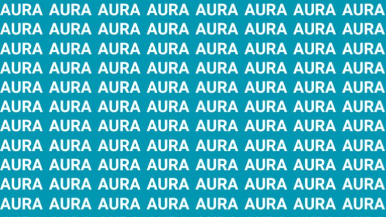 Sólo una mirada experta puede encontrar la palabra 'Aula' en menos de 10 segundos