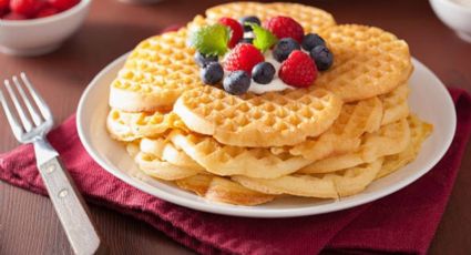 Waffles de yuca y queso, aprende a hacer esta sencilla receta con solo 5 ingredientes