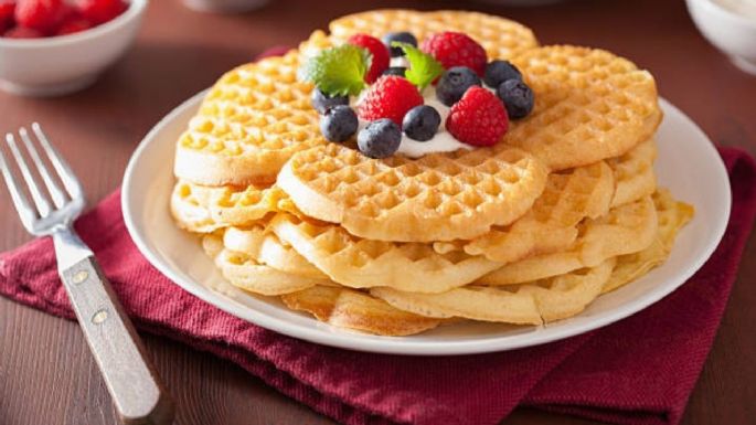 Waffles de yuca y queso, aprende a hacer esta sencilla receta con solo 5 ingredientes