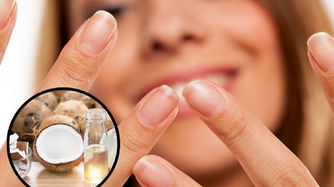 Adiós para siempre a las uñas débiles: la técnica definitiva con aceite de coco