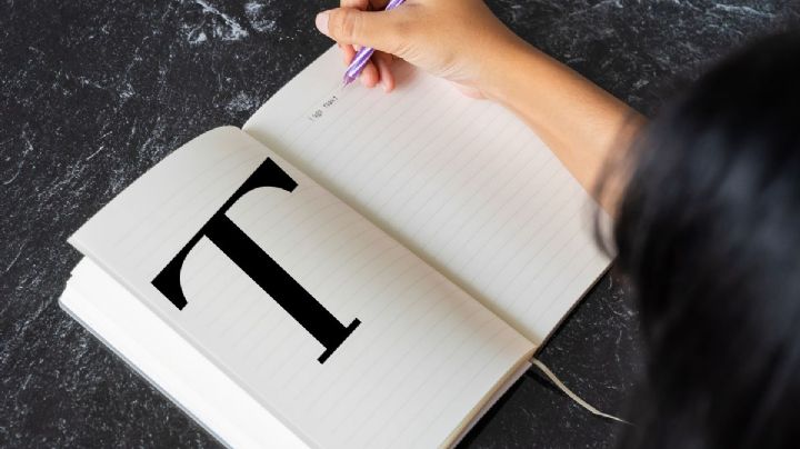 Cómo escriben la letra T las personas con la autoestima baja