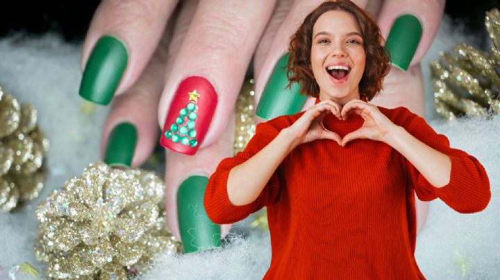 Hazlo en casa y más barato que en un salón: 4 diseños de uñas para un look navideño único