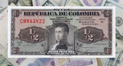 Entregan hasta 3 millones por este antiguo y extraño billete colombiano que muchos desconocen