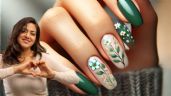 Foto ilustrativa de la nota titulada 4 diseños de manicura en verde que sorprenden y enamoran