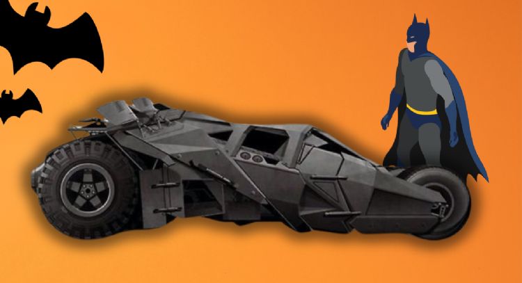 Toma aire antes de conocer cuánto cuesta la replica del Batimóvil de ‘Batman, El Caballero de la Noche’