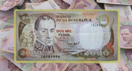 Entregan hasta 600 mil pesos por este antiguo y codiciado billete colombiano de 2000 pesos oro