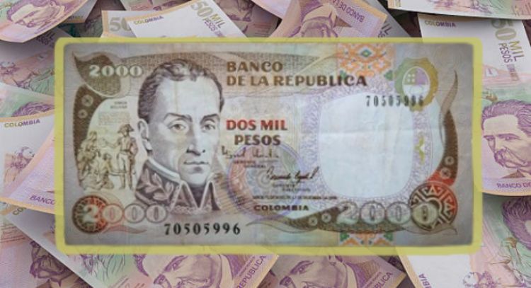 Entregan hasta 600 mil pesos por este antiguo y codiciado billete colombiano de 2000 pesos oro
