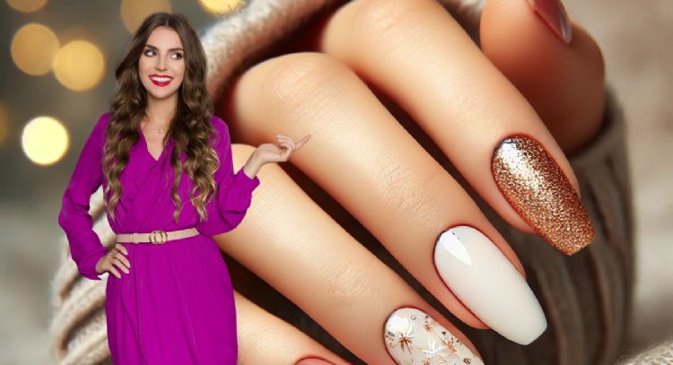 Los 5 diseños de uñas con brillos y elegancia para Año Nuevo que deslumbran y atraen prosperidad