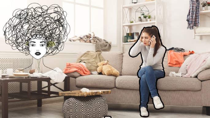 Qué quiere decir para la psicología que una persona tenga la casa siempre desordenada