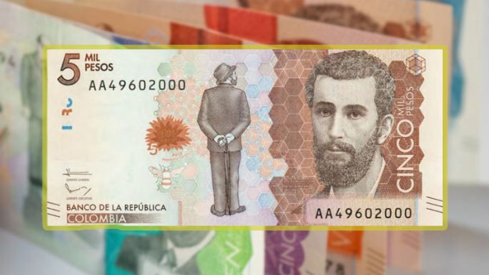 Entregan más de 500 mil pesos por este codiciado billete 'sancocho' de 5000 pesos colombianos