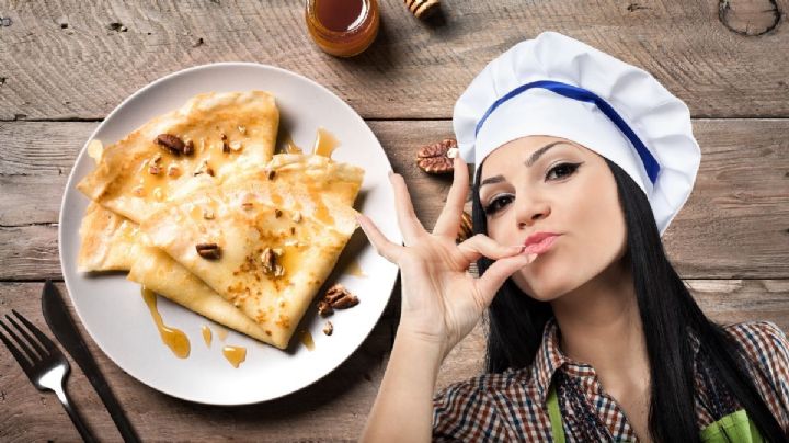 Crepes de mantequilla de naranja, aprende a hacer esta deliciosa receta de solo 160 calorías