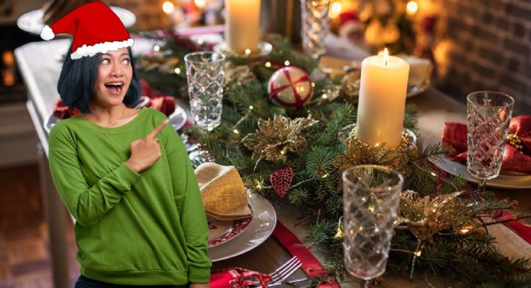 Los caminos de mesa ya no se usan, estas son las 3 ideas para decorarla esta Navidad 2024