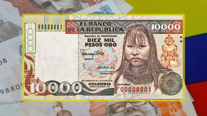 Entregan más de 250 mil pesos por el billete "más bonito" en la historia de Colombia