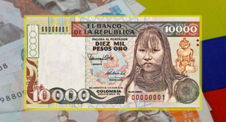 Entregan más de 250 mil pesos por el billete "más bonito" en la historia de Colombia
