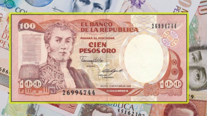 Entregan más de 800 mil pesos por este antiguo y codiciado billete de 100 pesos oro colombianos