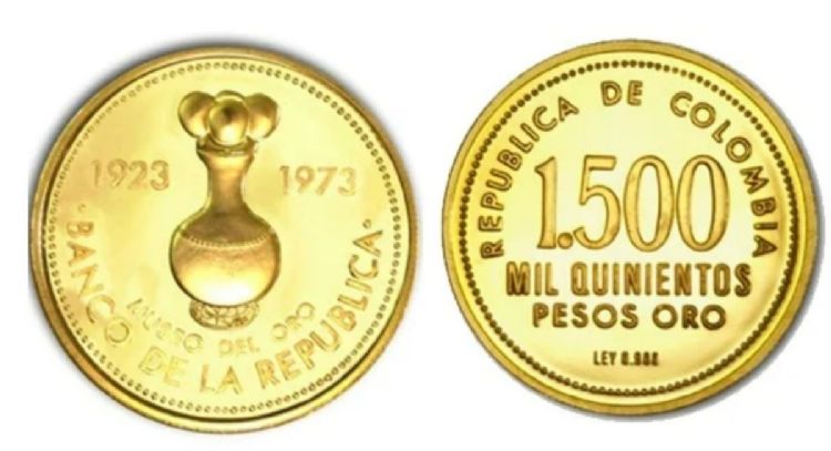 Entregan más de $6 millones por esta moneda colombiana de hace 50 años