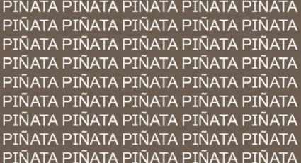 Sólo un auténtico genio puede encontrar la palabra 'PIRATA' en menos de 5 segundos
