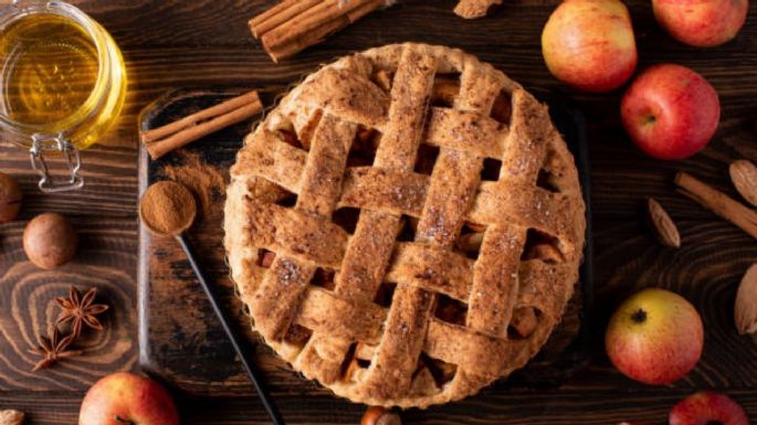 Torta de manzana y nueces, aprende a hacer esta receta ideal para el antojo