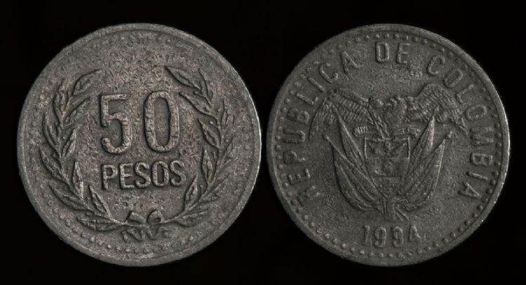 Entregan hasta $60,000 pesos al afortunado propietario de esta moneda de 50 pesos colombianos