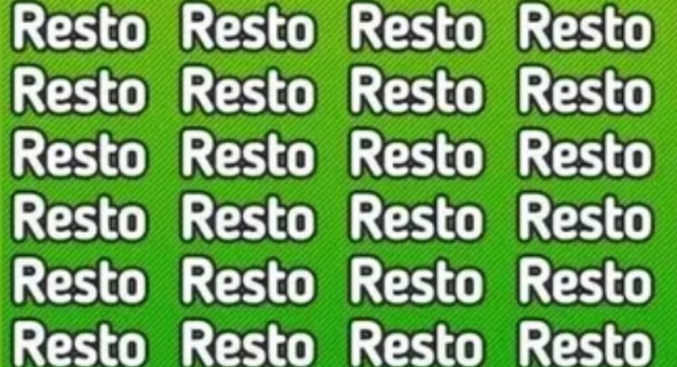 Solo alguien muy atento puede encontrar las palabras 'Retos' y 'Pesto' en menos de 5 segundos