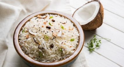 Coco blanco, el ingrediente que elevará el sabor de tu arroz