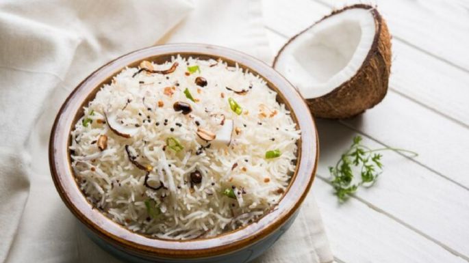 Coco blanco, el ingrediente que elevará el sabor de tu arroz